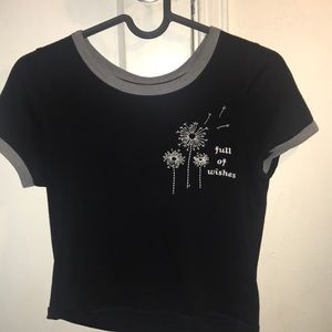 Dark blue top